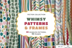 Whimsy Patterns & Frames
