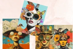 Whimsy Pop Art Collage Paper Kit