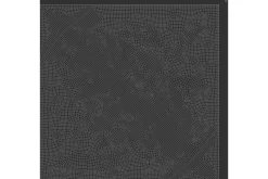 White Face Wrap Bandana 3D Model