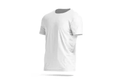 White Men's T-Shirt 3D Model