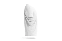 White Men's T-Shirt 3D Model