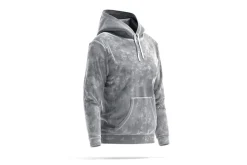 White Sport Women's Hoodie 3D Model