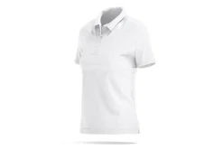 White Women's Polo Shirt 3D Model