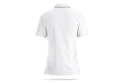 White Women's Polo Shirt 3D Model
