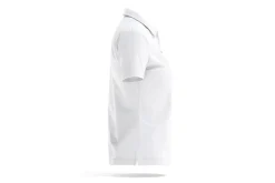 White Women's Polo Shirt 3D Model