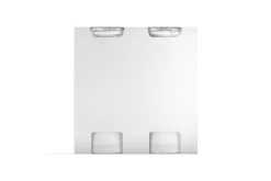 White Yogurt Bottle 4 Pack 3D Model