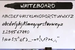Whiteboard Font