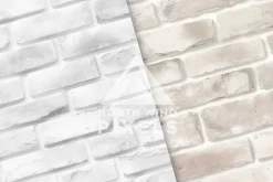 16 White Brick Texture Digital Paper
