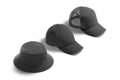 White Caps Set Truckdriver 3D Model
