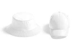 White Caps Set Truckdriver 3D Model
