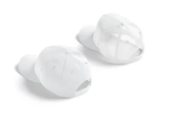 White Caps Set Truckdriver 3D Model