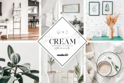 3 white interior lightroom presets