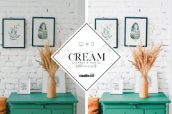 3 white interior lightroom presets
