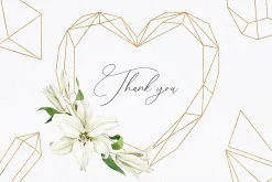 White Lilies Watercolor Set
