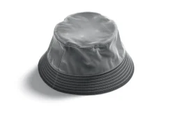 White Nylon Bucket Hat 3D Model