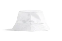 White Nylon Bucket Hat 3D Model