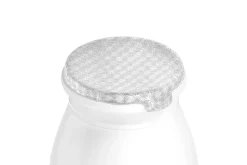 White Plastic Yogurt Bottle 3D Model