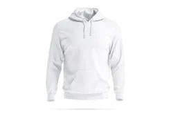 White Sports Hoodie 3D Model