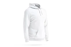 White Sports Hoodie 3D Model