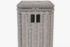Wicker Laundry Hamper 08 Natural