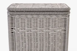 Wicker Laundry Hamper 08 Natural