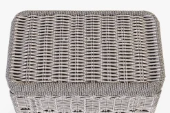 Wicker Laundry Hamper 08 Natural