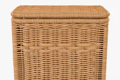 Wicker Laundry Hamper 08 Natural