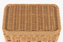 Wicker Laundry Hamper 08 Natural