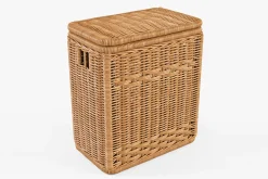 Wicker Laundry Hamper 08 Natural