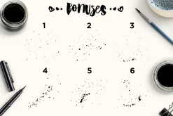 Wiggle Watercolor brush script