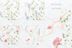 Wildflower Vintage clipart