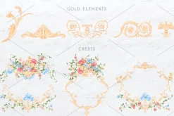Wildflower Vintage clipart
