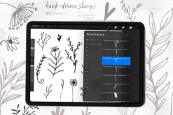 98 Wildflower Stamp Brushes 011