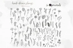 98 Wildflower Stamp Brushes 011