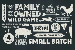 Wildheart | Font Family + Elements