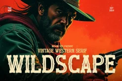 Wildscape Vintage Western Serif Font