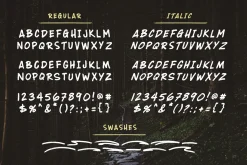 Wildwood Dry Brush Halloween Font