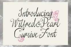 Wilfred Pearl Cursive Script