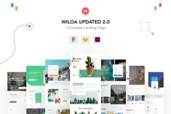 Wiloa - Landing Page UI Kit