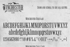 Winchester Condensed Font