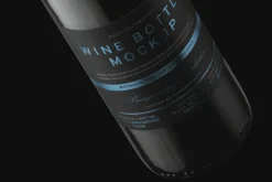 Wine Bottle Mockup