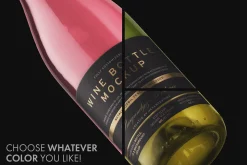 Wine Bottle Mockup