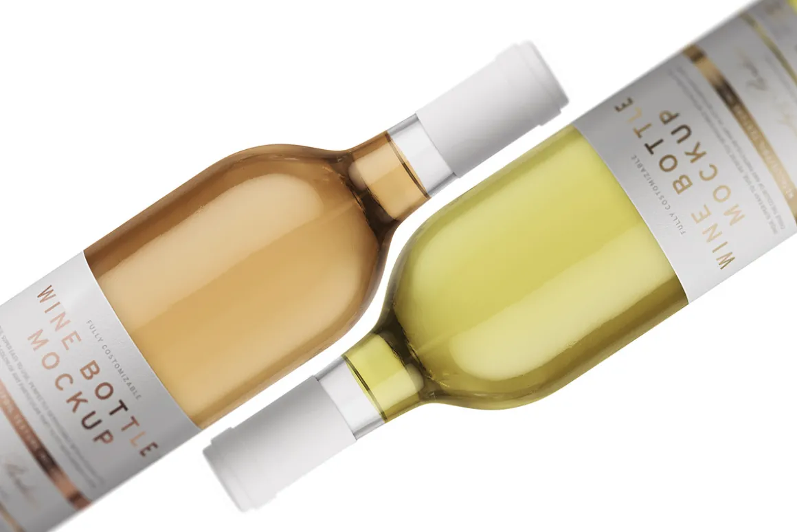 Wine Bottle Mockup
