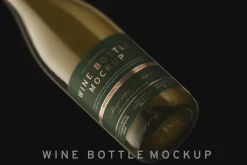 Wine Bottle Mockup