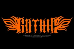 Wings Gromeba - Gothic Font