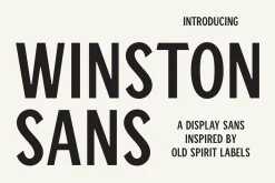 Winston Sans Typeface