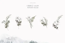 Winter Mood Watercolor Graphics