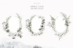 Winter Mood Watercolor Graphics