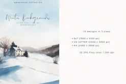 Winter Backgrounds I