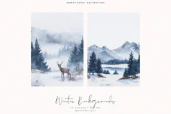 Winter Backgrounds I
